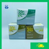 Hộp 100 cây kim sungShim tiêm meso 30G 32G 34G 4mm tiêm căng bóng cá hồi PRP Hàn Quốc