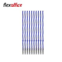 Hộp 100 cây Ruột bút bi Thiên Long BPR-015- Dùng cho bút bi TL-079 - Màu sắc xanh