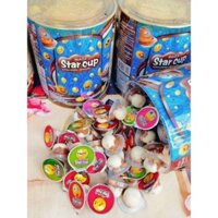 Hộp 100 Cốc Bánh Quy Socola Viên  Thái Lan 600gr