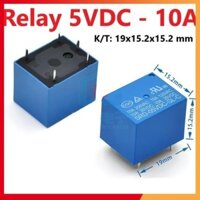 Hộp 100 Con Relay rơle 5V/12V/24V 5 Chân 10A
