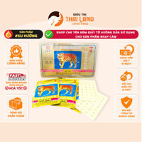 [HỘP 100 GÓI] Cao dán con cọp 7 chữ thái lan  (1 gói 4 miếng)