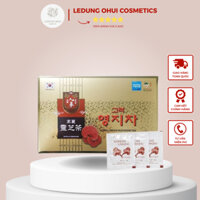 HỘP 100 GÓI Trà Linh Chi Buleebang Korea Lingshi Mushroom Tea Hàn Quốc