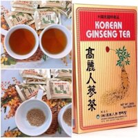 [HỘP 100 GÓI] Trà Sâm Hàn Quốc Korean Ginseng Tea