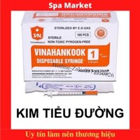 Hộp 100 kim tiểu đường 30G, ống 1cc
