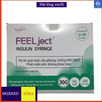 Hộp 100 kim tiểu đường 30G, ống 1cc