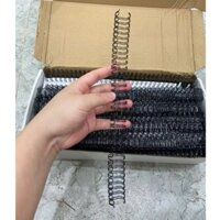 Hôp 100 Lò xo kẽm đóng sổ/sách/lịch bàn 23/34 mắc nhiều size