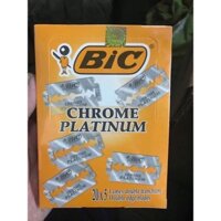 Hộp 100 Lưỡi Dao Lam Bic Chính Hãng