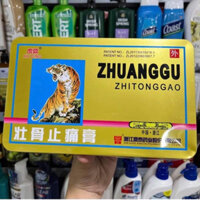 HỘP 100 Miếng Cao Dán con cọp 5 chữ ( dán chỗ nào đau nhứ mõi )