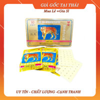 [HỘP 100 MIẾNG] Cao dán con cọp 7 chữ thái lan (1 gói 4 miếng)