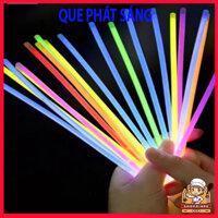 Hộp 100 que thắp sáng kèm 100 đầu nối thành vòng tay, glow stick nhiều màu-SU888 kèm đầu nối