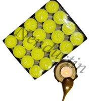 Hộp 100 viên nến Tealight cao cấp Đức Tín cháy trên 4h không khói không mùi