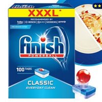 Hộp 100 viên rửa chén Finish Classic Dishwasher Tablets