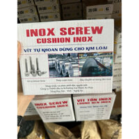 [HỘP 100con[ Vít bắn tôn inox 304, vít bắn ngói, vít tự khoan lục giác ( 5cm)