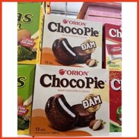 Hộp 12 Bánh Chocopie Dark Orion 360g (Chính hãng) VHMART57