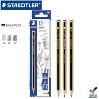 Hộp 12 Bút chì Đức vàng Staedtler 120-HB/2B