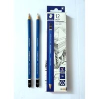 Hộp 12 Bút chì gỗ 2B STAEDTLER 100-2B - Hàng chính hãng