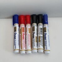 Hộp 12 Bút dạ viết bảng Pentel chính hãng Nhật- Đổ được mực - Xanh