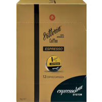 HỘP 12 CAFE VIÊN NÉN DÙNG MÁY PHA Vittoria Coffee Pods, Espresso / Italian Blend, 100% ARABICA, 78g
