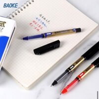 Hộp 12 cái Bút nước Baoke BK127 - Liquid Roller Pen Baoke - Bút nước ngòi bi 0.7mm mực liên thân - Siêu trơn mịn