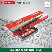 Hộp 12 cây bút chì gỗ phác thảo STABILO Othello 8B + tẩy ER196E (PC282/12-8B+)