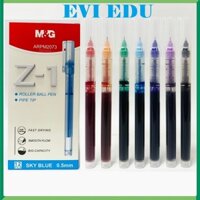 Hộp 12 cây bút gel nhiều màu M&G ARPM2073 / Roller pen 2073 ngòi 0.5mm viết Caligraphy liner đi nét