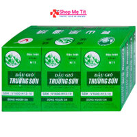 [HỘP 12 chai] Dầu gió Trường Sơn giúp giải cảm, ho, sổ mũi, nhứt đầu, say nắng (6ml)