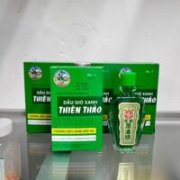 [HỘP 12 chai] Dầu gió xanh Thiên Thảo giúp giải cảm, ho, sổ mũi, nhức đầu, say nắng (12ml)
