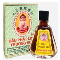 HỘP 12 chai dầu Phật linh TRƯỜNG SƠN -CHAI 5 ML