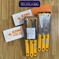 (Hộp 12) Dao Kiwi Thái Lan 511 - 512, Dao Gọt Hoa Quả Cán Nhựa Vàng, Lưỡi Inox Sắc Bén