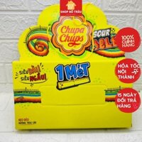 Hộp 12 dây kẹo dẻo cầu vồng Sour Belt Chupa Chups dài 1 mét shop bố trâu