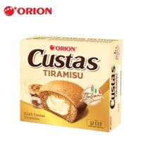 HỘP 12 GÓI BÁNH TIRAMISU CUSTAS ORION 276 GRAM