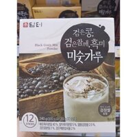 Hộp 12 gói Bột ngũ cốc, gạo lứt, vừng đen, đậu đen - thương hiệu Damtuh nhập khẩu Hàn Quốc