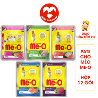 HỘP 12 Gói Pate Cho Mèo Pate Me-O - Miki Petshop