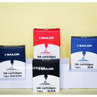 Hộp 12 Ống Mực Bút Máy Sailor