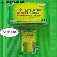 Hộp 12 vỉ Pin đũa AAA LR03(AAA) mitsubishi Alkaline