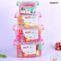 Hộp 12/24/36/48 đất nung nhật Soft Clay, chất liệu làm butter slime - GUDETAMA squishy slam  đẹp