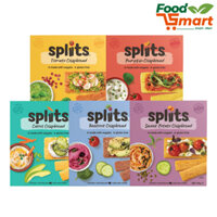 Hộp 125gr - Bánh Mì Giòn Crackers 100% Rau Củ Quả - SPLIITS - Nhập khẩu Từ Úc