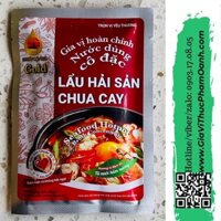 [HỘP 12]Nước dùng cô đặc LẨU HẢI SẢN CHUA CAY (Cho 4người ăn)