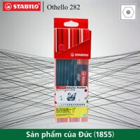 Hộp 14 Cây bút chì gỗ phác thảo STABILO Othello  + chuốt chì PS4518 + tẩy ER196E (PC282GS)