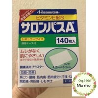 HỘP 140 MIẾNG DÁN SALONPAS CỦA NHẬT