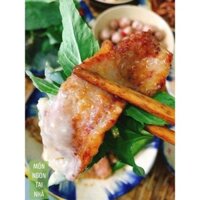 Hộp 1kg Nầm sữa, vú heo tươi ướp sẵn nướng siêu ngon