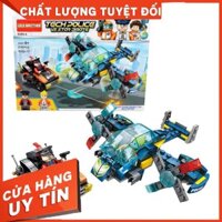 Hộp 2 bộ lắp ráp Biệt đội cảnh sát công nghệ Lele Brother (8599-34) LL2.11 - Hàng nhập khẩu