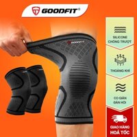 ✅[HỘP 2 CÁI] Đai Thun Bó gối bảo vệ đầu gối GoodFit GF518K,Băng thun gối đai hỗ trợ cố định quấn bó khớp đầu gối GOODFIT