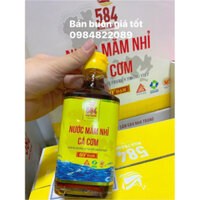 Hộp 2 chai Nước mắm 584 Nha Trang 60 độ đạm
