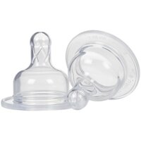 Hộp 2 chiếc núm vú cổ rộng Dr Brown's đủ size