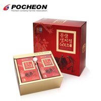 HỘP 2 LỌ CAO HỒNG SÂM LINH CHI POCHEON KOREAN RED GINSENG LINGZHI EXTRACT GOLD