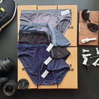 Hộp 2 Quần lót nam thông hơi - Quần sịp nam tam giác  - 2XL 60-70kg