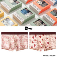[Hộp 2 quần] Quần lót nam boxer sịp đùi nam cao cấp SNAM_TJ13_1508