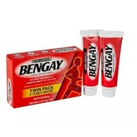 [Hộp 2 tubes] Hỗ trợ xương khớp Kem Xoa Bóp Giảm Đau Bengay Ultra Strength 113g Của Mỹ