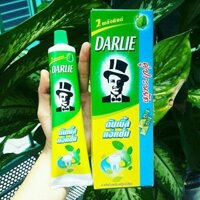 Hộp 2 tuýp Kem đánh răng ông tây đen Darlie bạc hà (160g) - Thái Lan